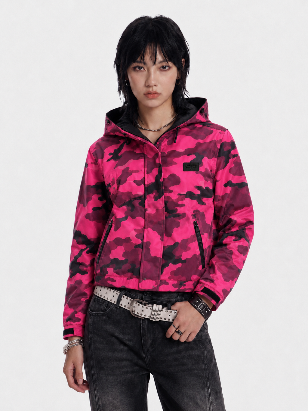 PAMO CAMO Reversible Raincoat